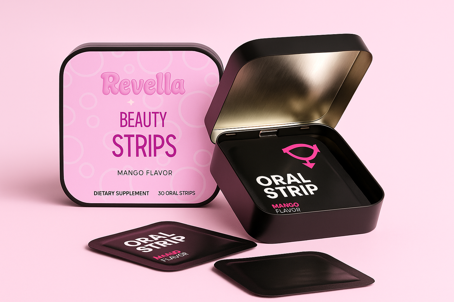 Revella- Beauty + Collagen Strips for Damaged Nails & Lashes